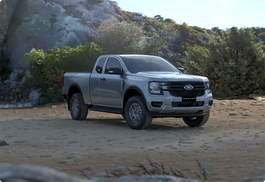 Ford Ranger XL+ Open Cab มุมภาพ 3